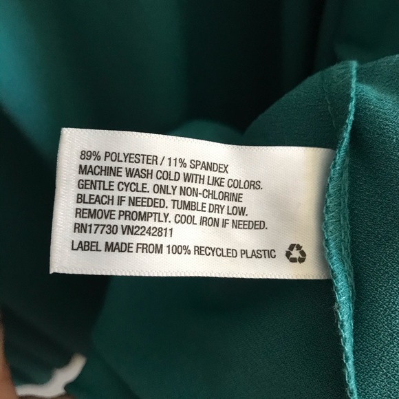 Teal Green/Blue High Low Dress in Size 4X - Picture 8 of 8